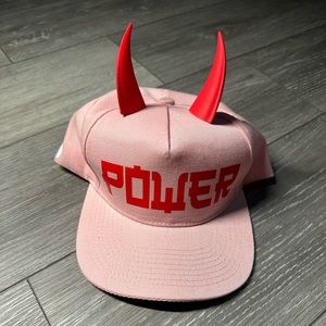 Power chainsaw man hat